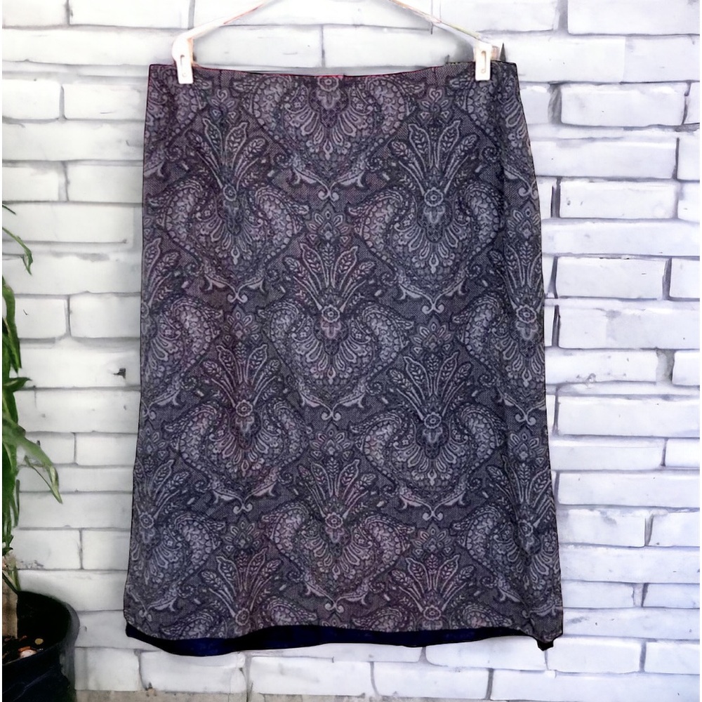 Pendleton Damask Skirt